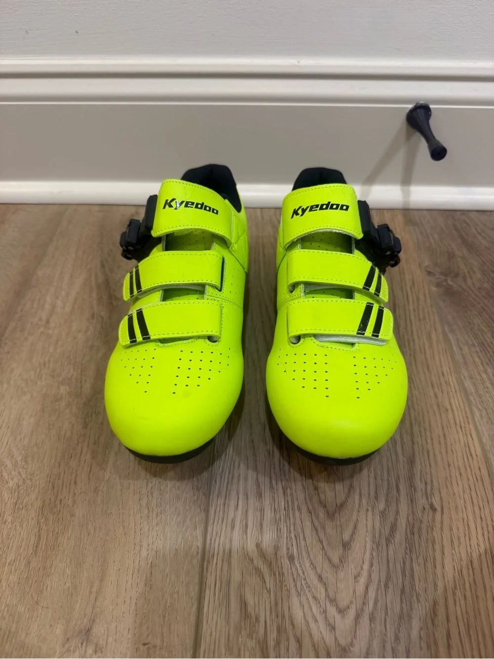 Kyedoo - Men's Delta Cleats Compatible Hook Loop Cycling Shoes size 38/6
